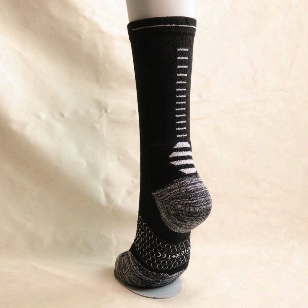 Bombas Calf Socks Comfortable Black Socks Size L - Picture 3 of 3